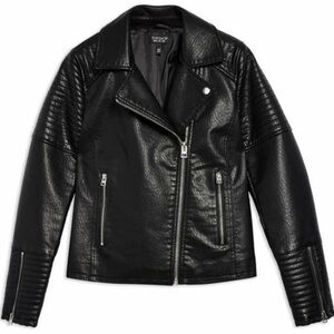 Women's Black Leather Jacket
